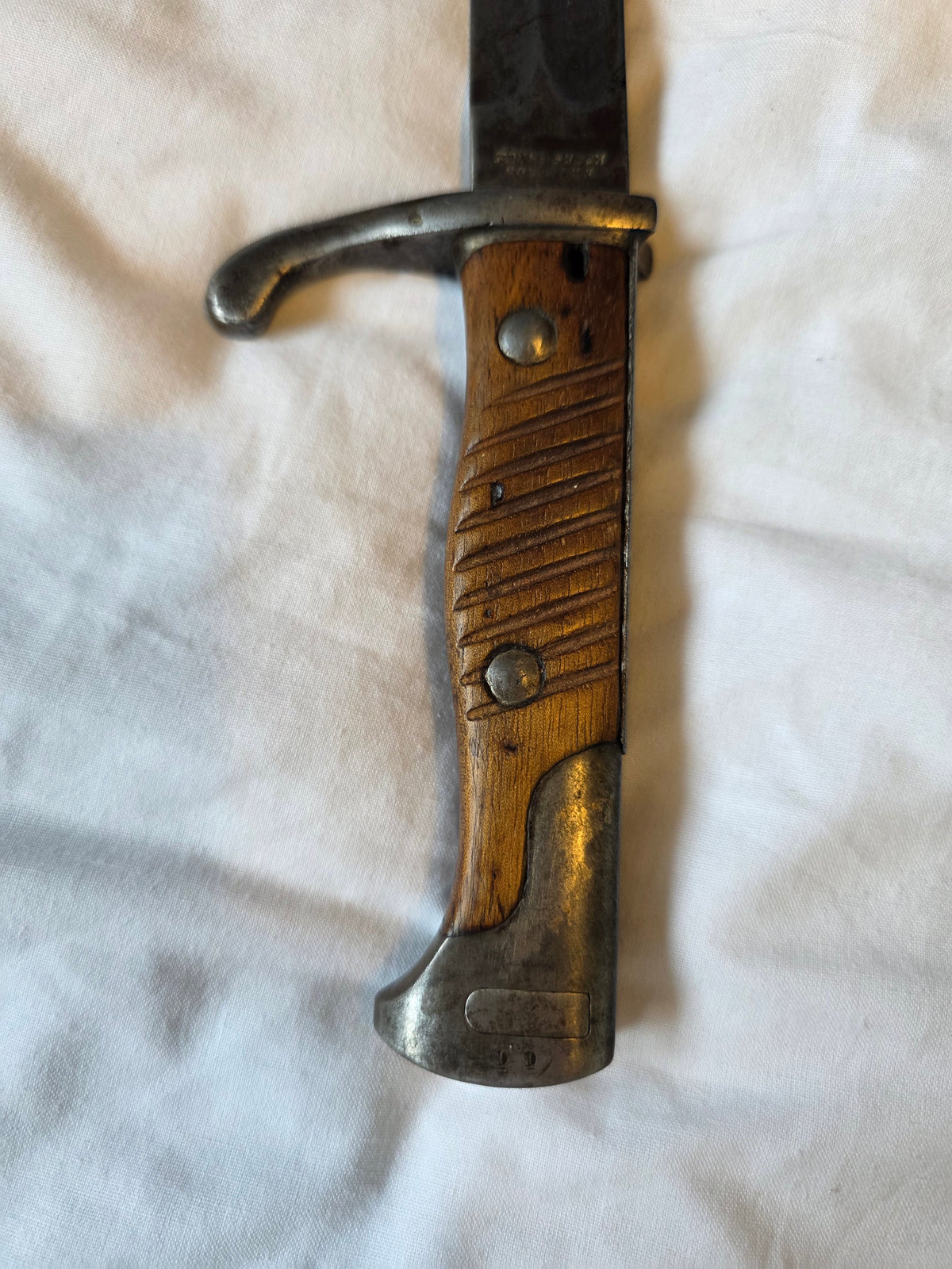Imperial German Seitengewehr 98/05 n.A. Bayonet – Ernst Busch, Solingen – 1918