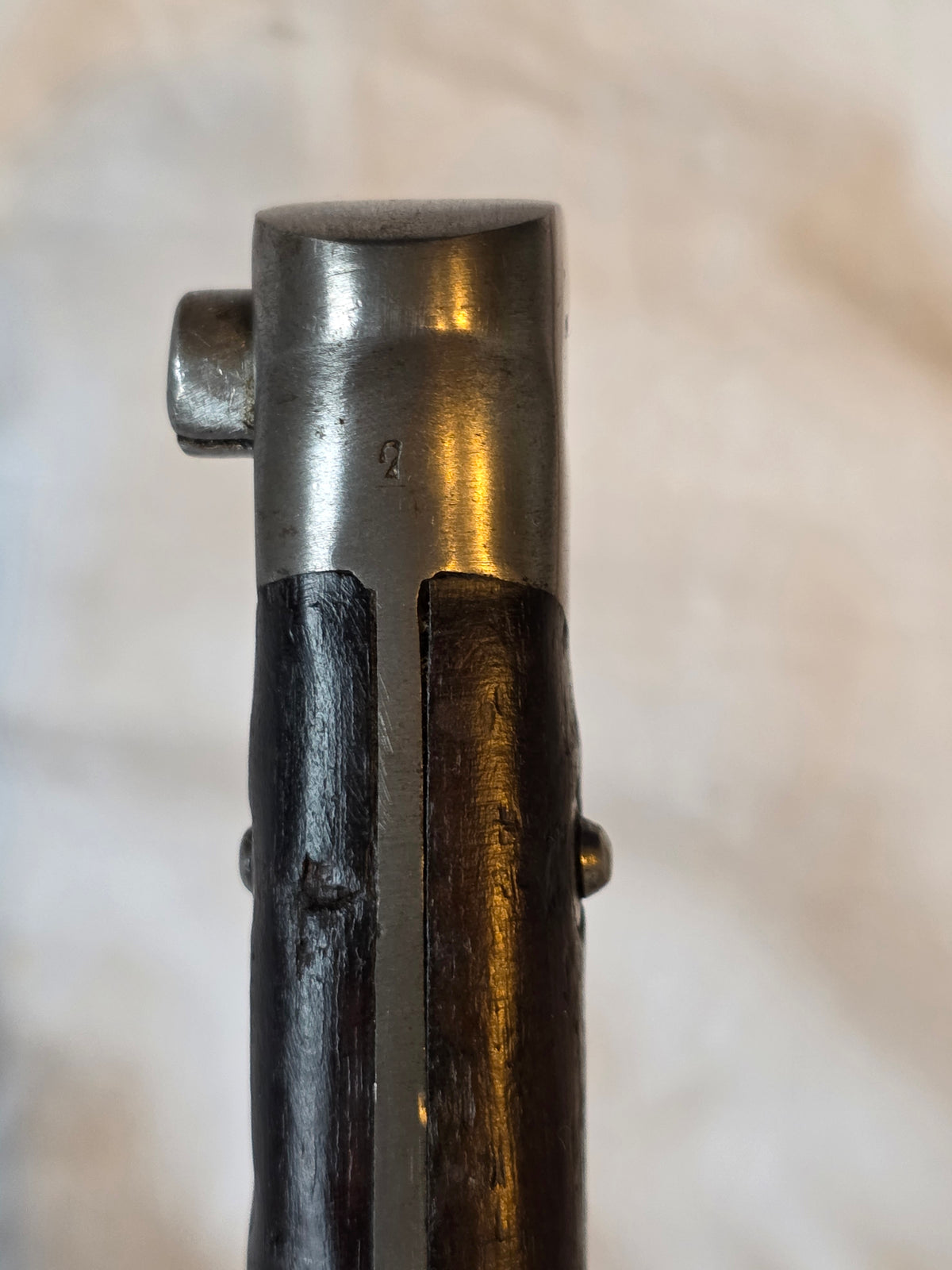 Late 19th Century Mannlicher-Type Bayonet – OE/WG Marked – With Scabbard