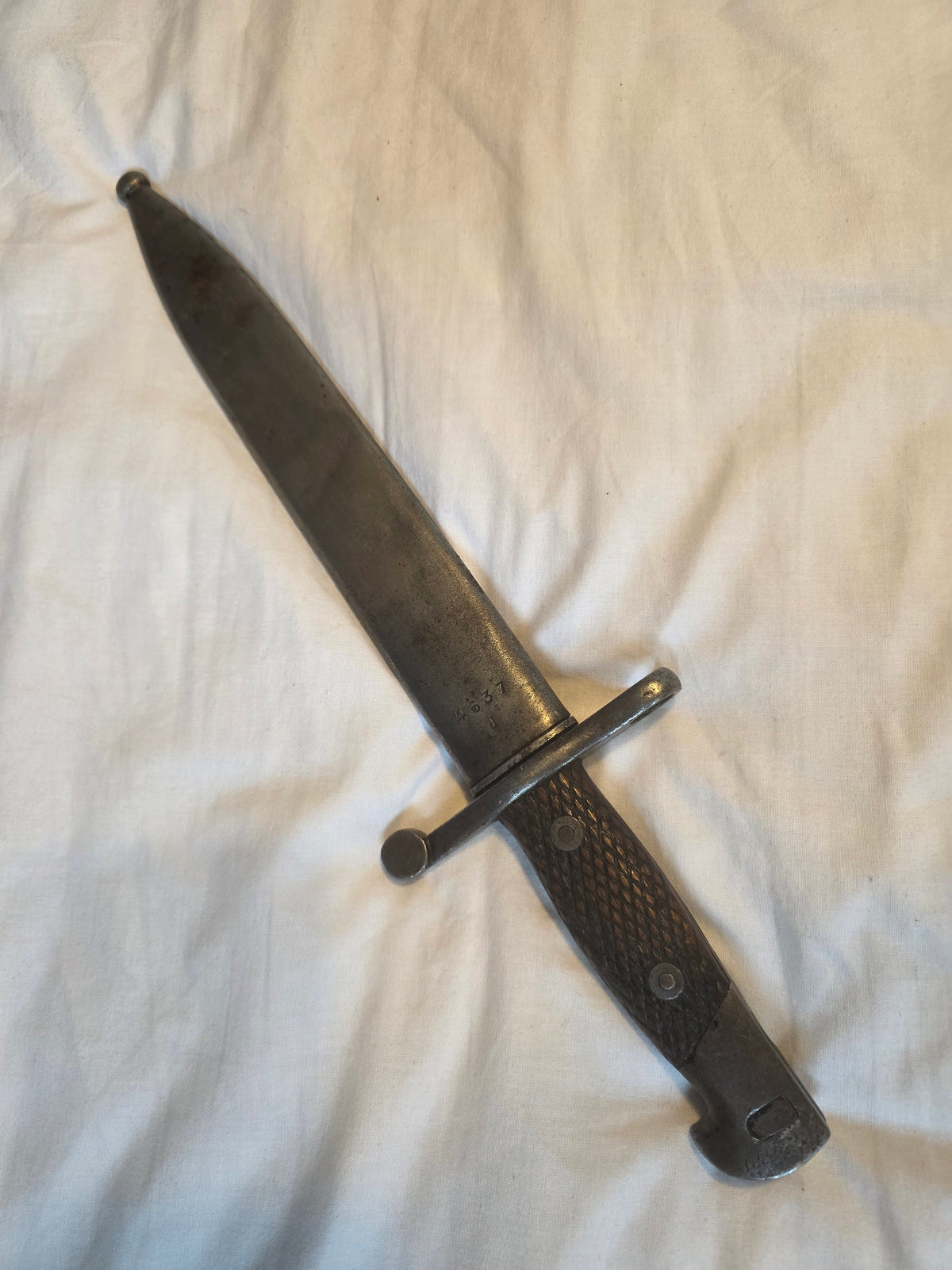 Spanish M1941 Bayonet – Toledo Manufacture – Matching Numbered Scabbard