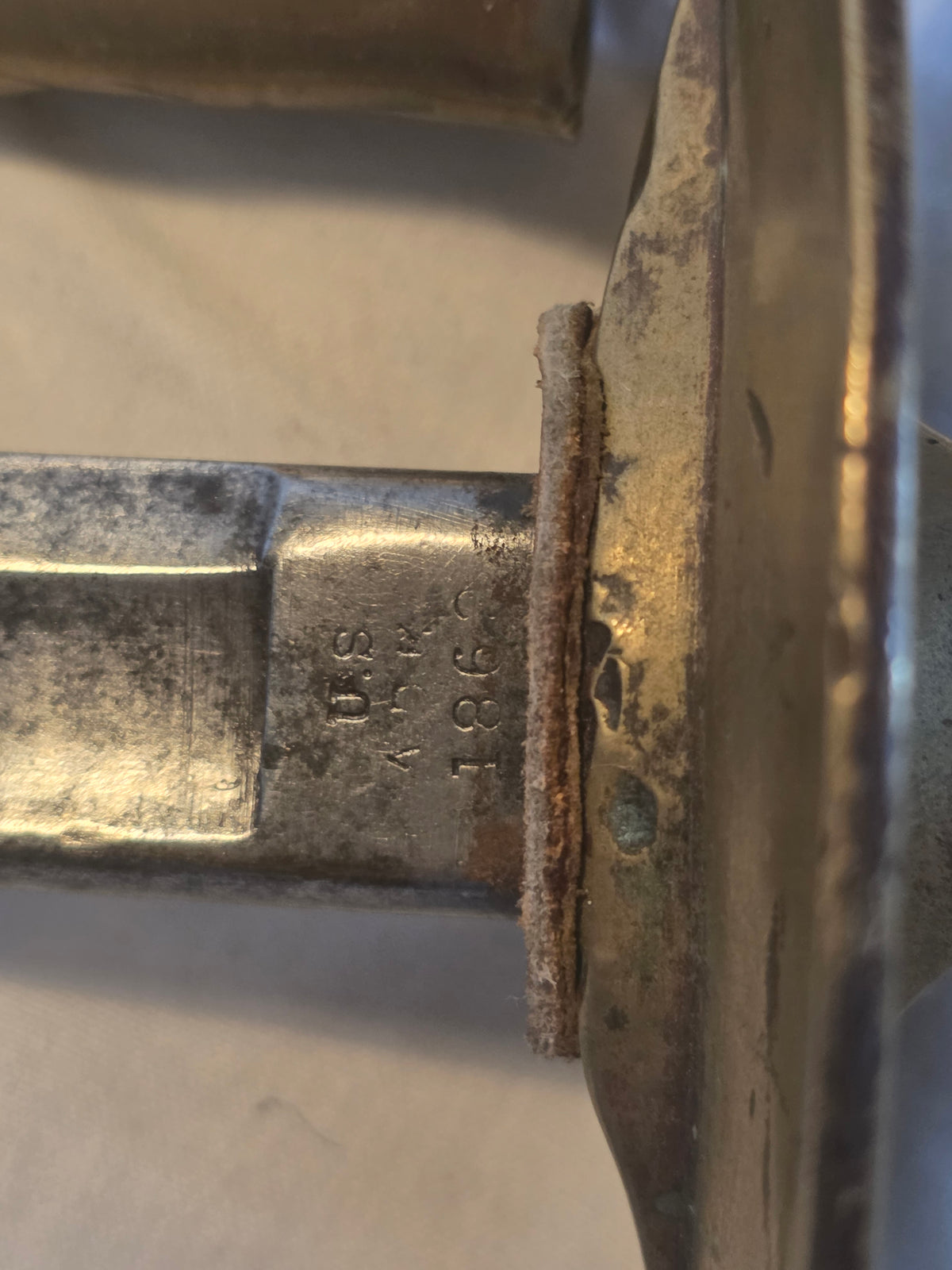 1862 NCO Sword – ADK Marked – MHC & “19” Military Issue Markings