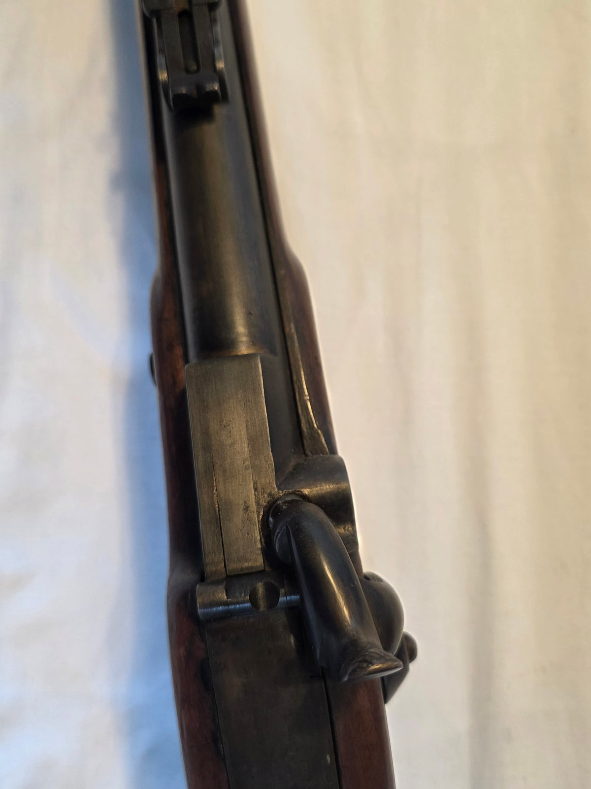 Very early 1860 Westley Richards “Monkey Tail” Volunteer Rifle – Serial No. 218 – With Yataghan Bayonet