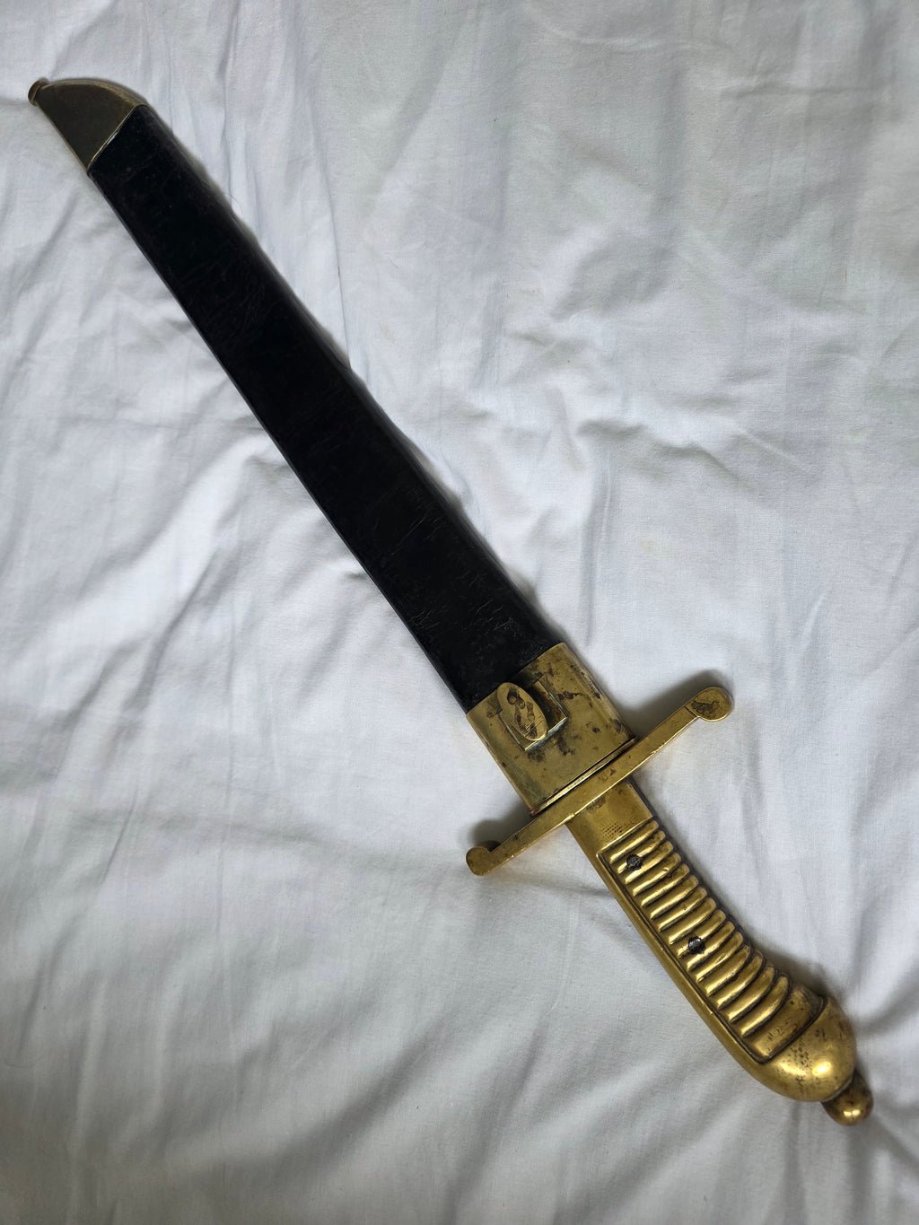 19th Century Saxon Faschinenmesser – Metz Fortress Unit Marked - 12.A.F.3.93