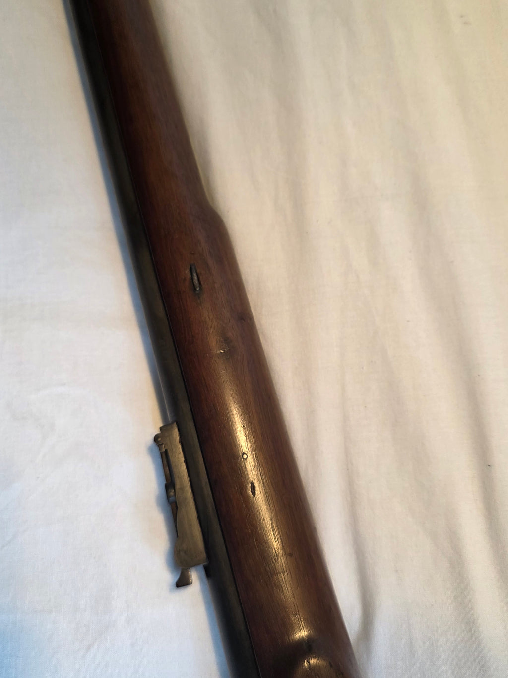 Very early 1860 Westley Richards “Monkey Tail” Volunteer Rifle – Serial No. 218 – With Yataghan Bayonet