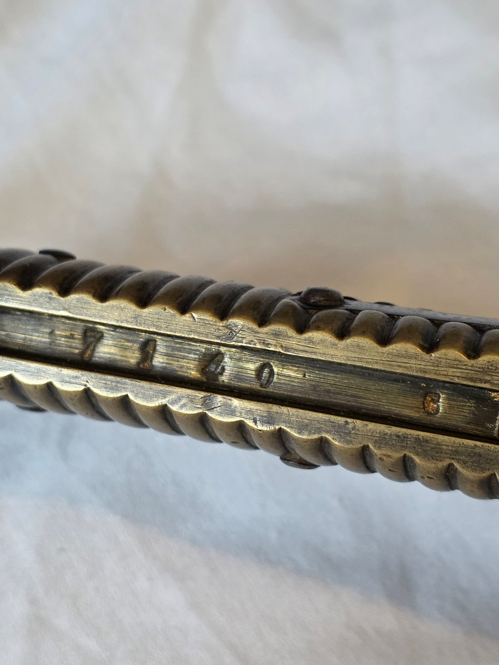 French Chassepot Bayonet – Kirschbaum Solingen – Serial 7410 – With Scabbard