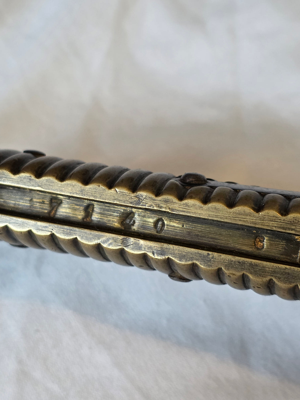French Chassepot Bayonet – Kirschbaum Solingen – Serial 7410 – With Scabbard