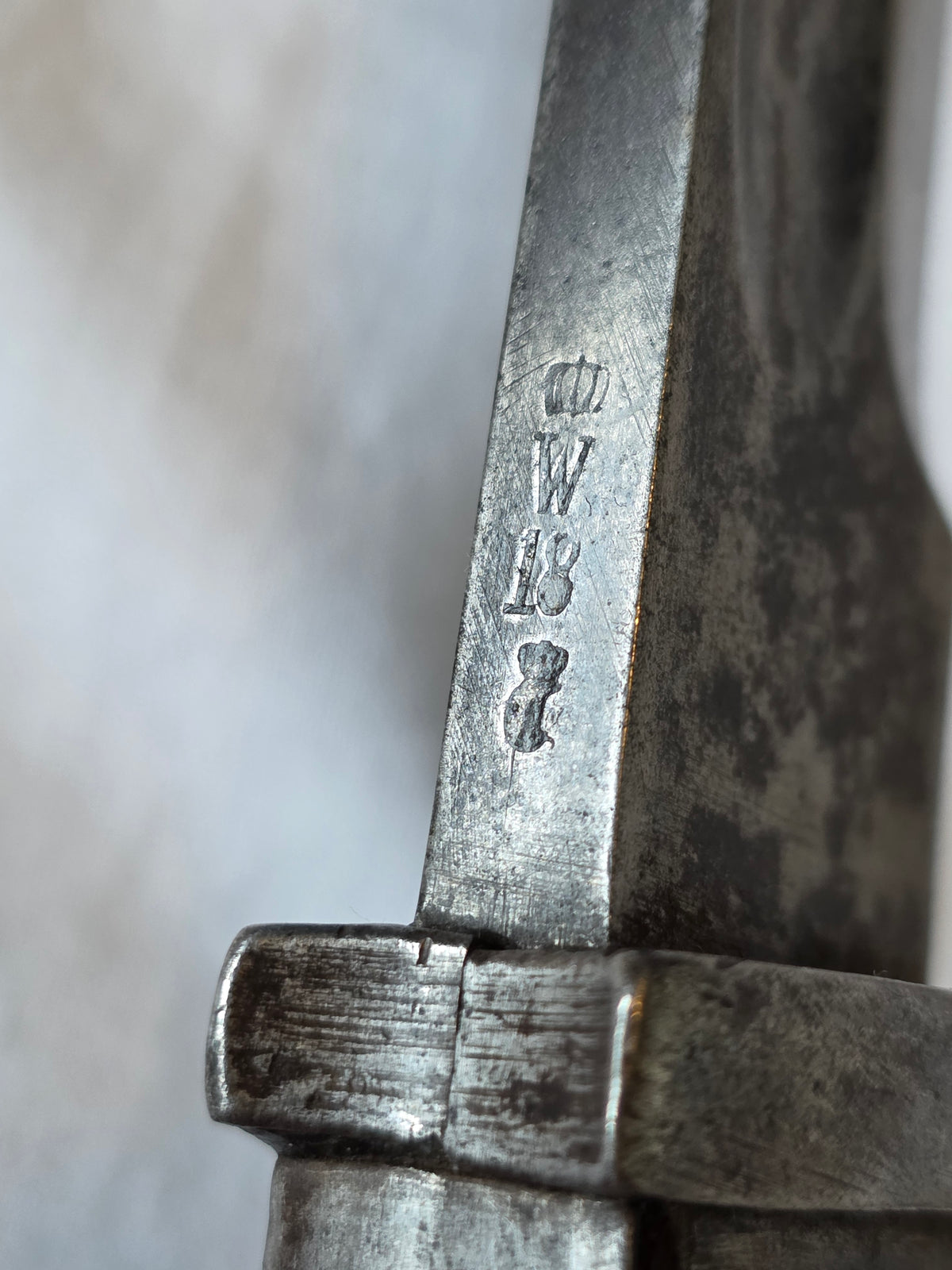 Imperial German Seitengewehr 98/05 n.A. Bayonet – Ernst Busch, Solingen – 1918