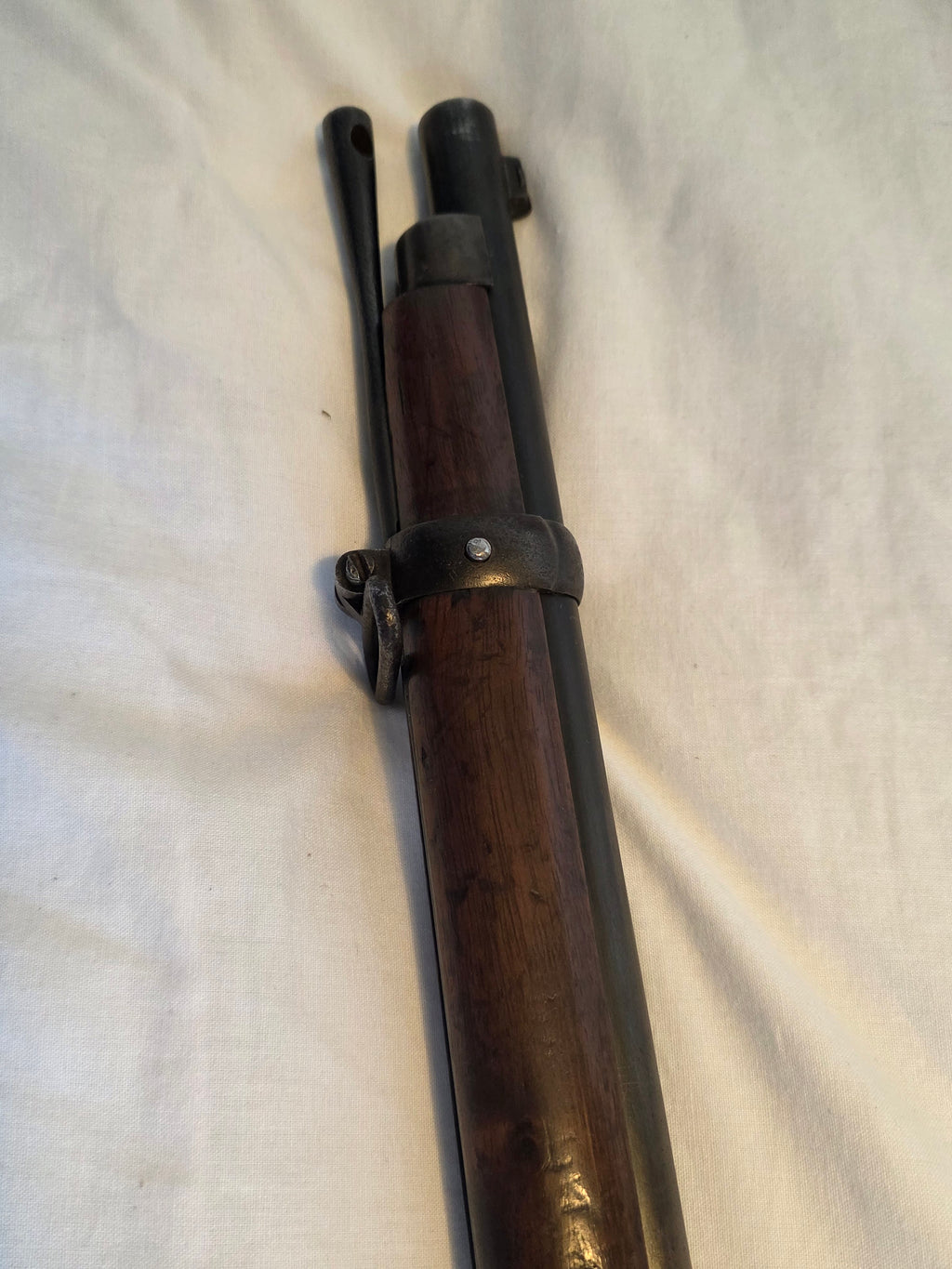 Very early 1860 Westley Richards “Monkey Tail” Volunteer Rifle – Serial No. 218 – With Yataghan Bayonet
