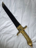 19th Century Saxon Faschinenmesser – Metz Fortress Unit Marked - 12.A.F.3.93