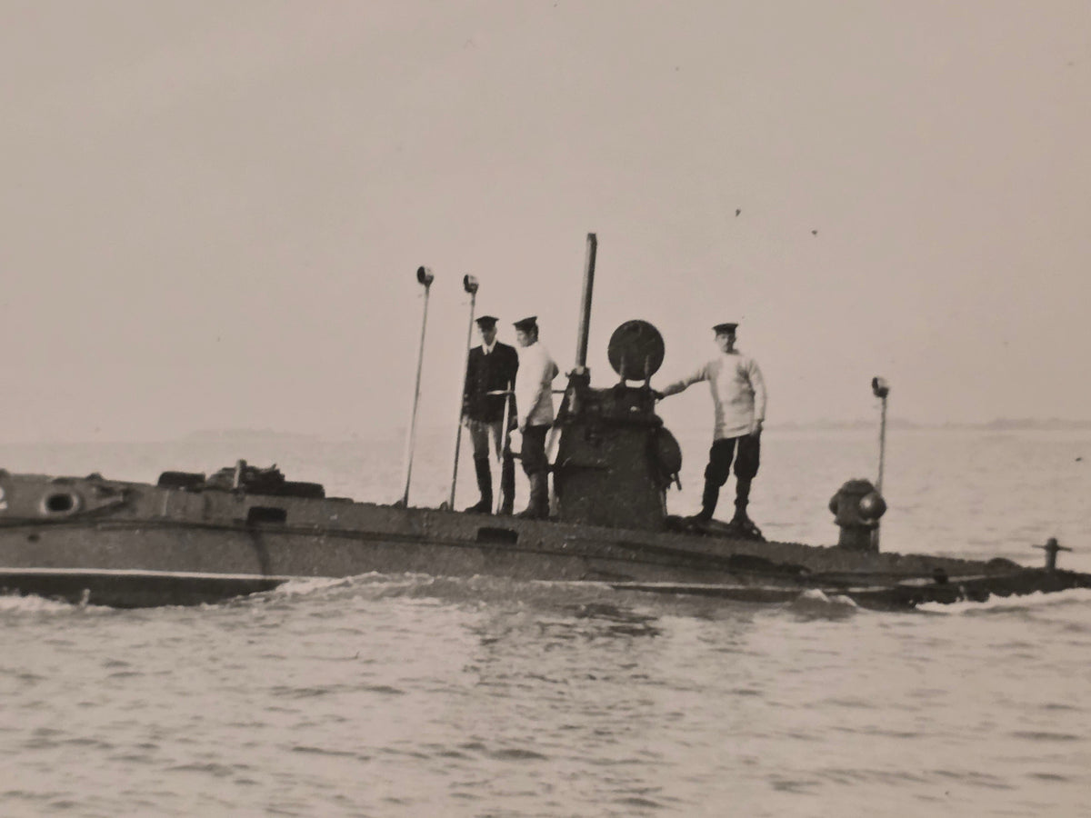 Of early submarine interest; The Wilkinson sword, family photographs, and original photographs of the first Holland boats of the Royal Navy