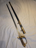 Victorian Royal Navy Officer’s Sword – Surgeon William Godfrey Peck RN – Canea 1898 – Service Sharpened