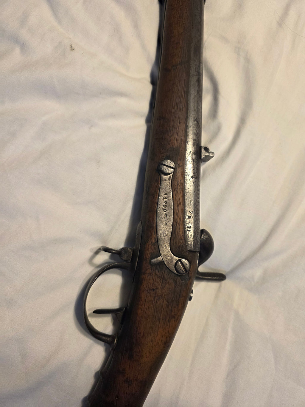French M1777 Musket – Prussian Capture & Conversion – Napoleonic Era Military Firearm