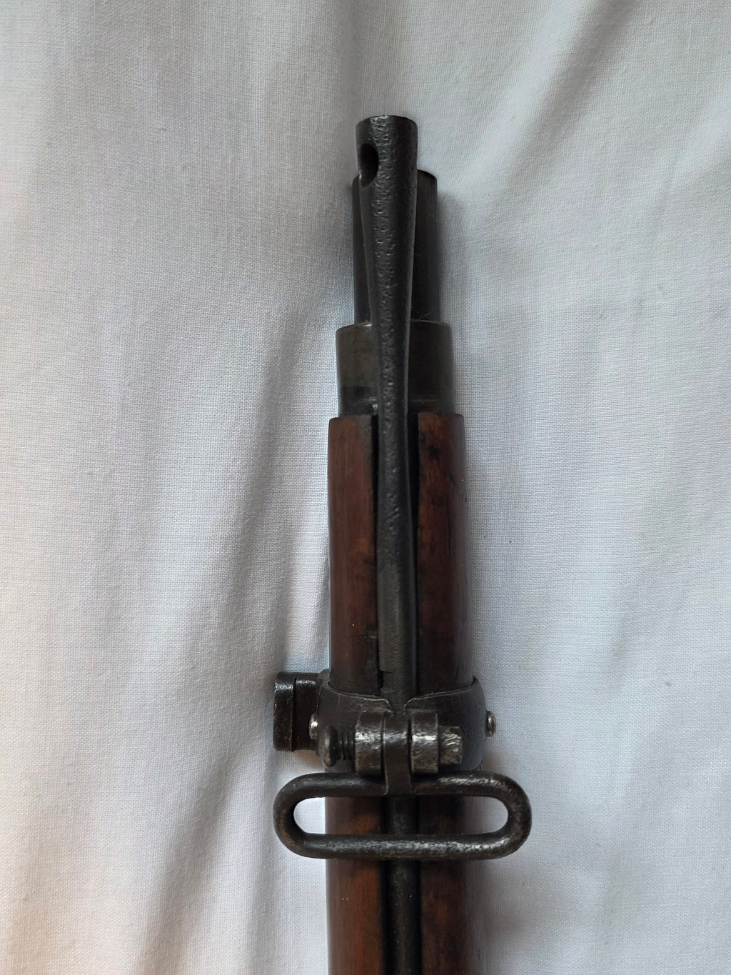 Very early 1860 Westley Richards “Monkey Tail” Volunteer Rifle – Serial No. 218 – With Yataghan Bayonet
