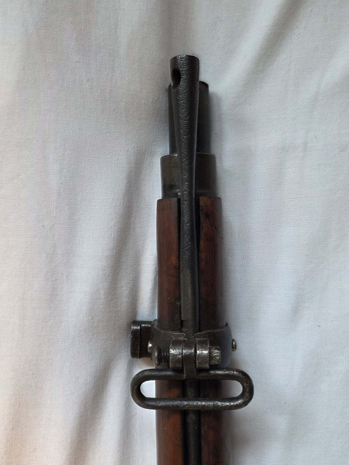 Very early 1860 Westley Richards “Monkey Tail” Volunteer Rifle – Serial No. 218 – With Yataghan Bayonet