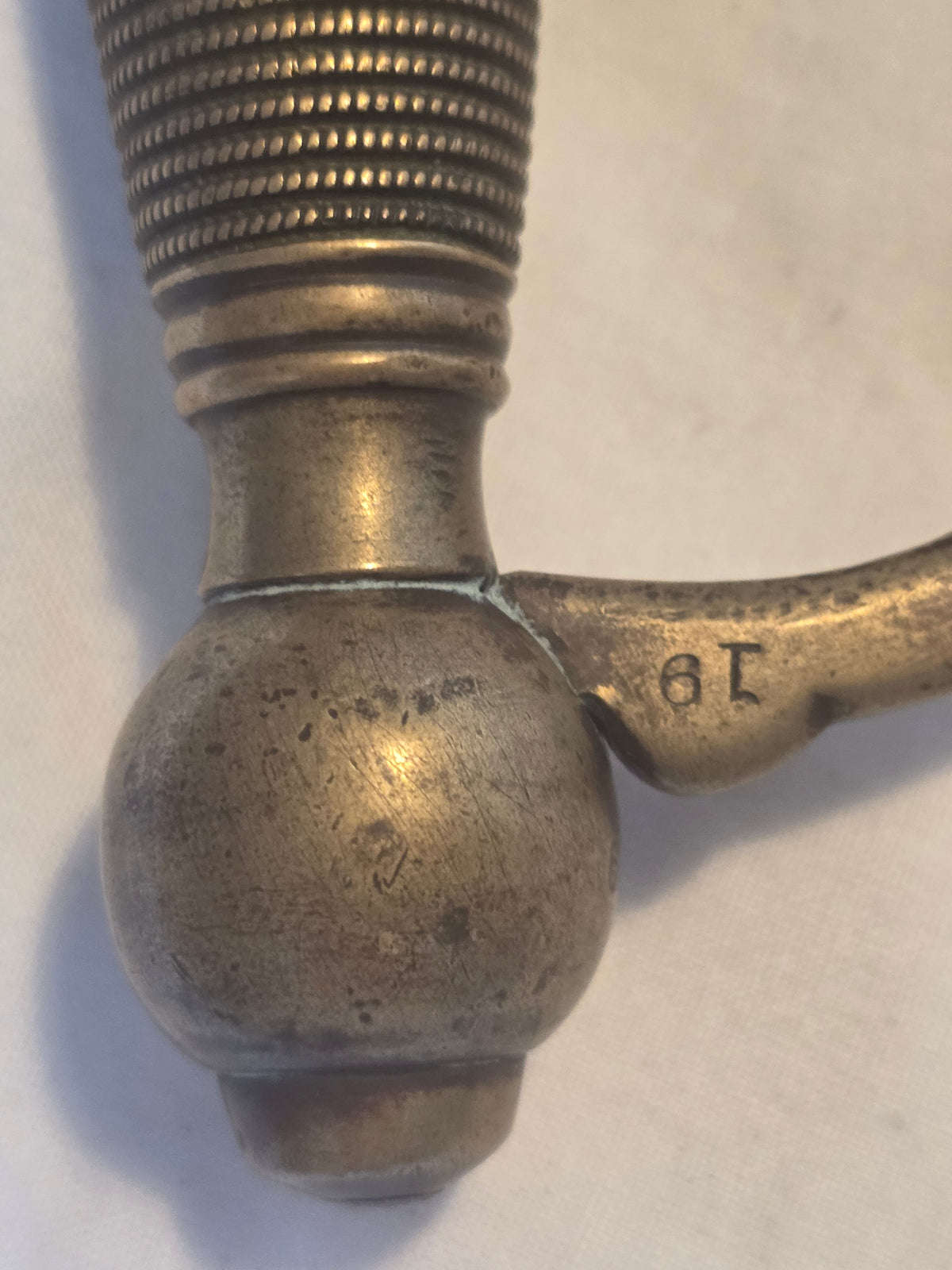 1862 NCO Sword – ADK Marked – MHC & “19” Military Issue Markings