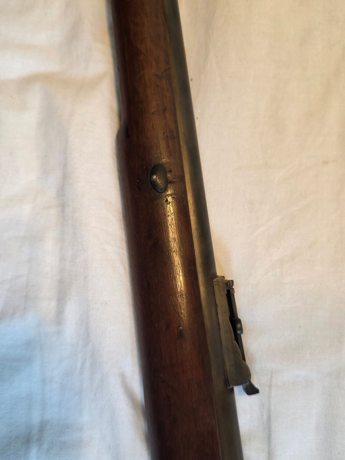 Very early 1860 Westley Richards “Monkey Tail” Volunteer Rifle – Serial No. 218 – With Yataghan Bayonet