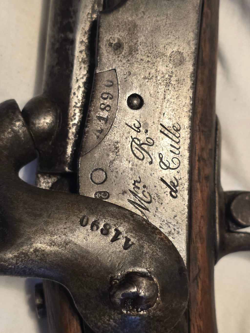 French M1777 Musket – Prussian Capture & Conversion – Napoleonic Era Military Firearm