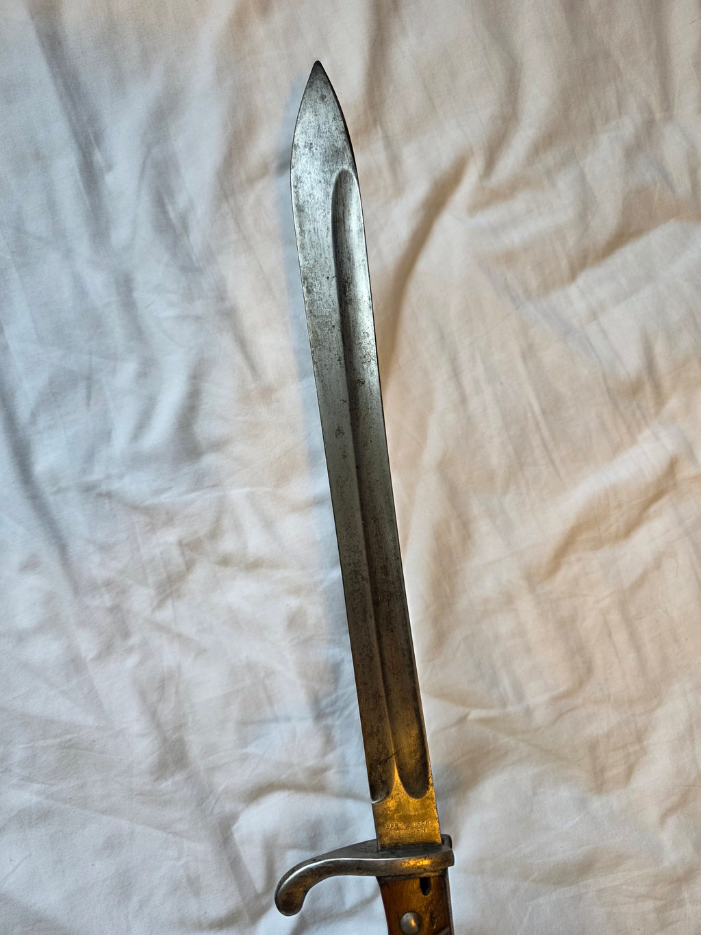 Imperial German Seitengewehr 98/05 n.A. Bayonet – Ernst Busch, Solingen – 1918