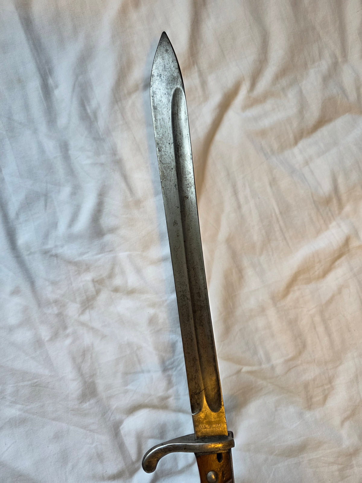 Imperial German Seitengewehr 98/05 n.A. Bayonet – Ernst Busch, Solingen – 1918