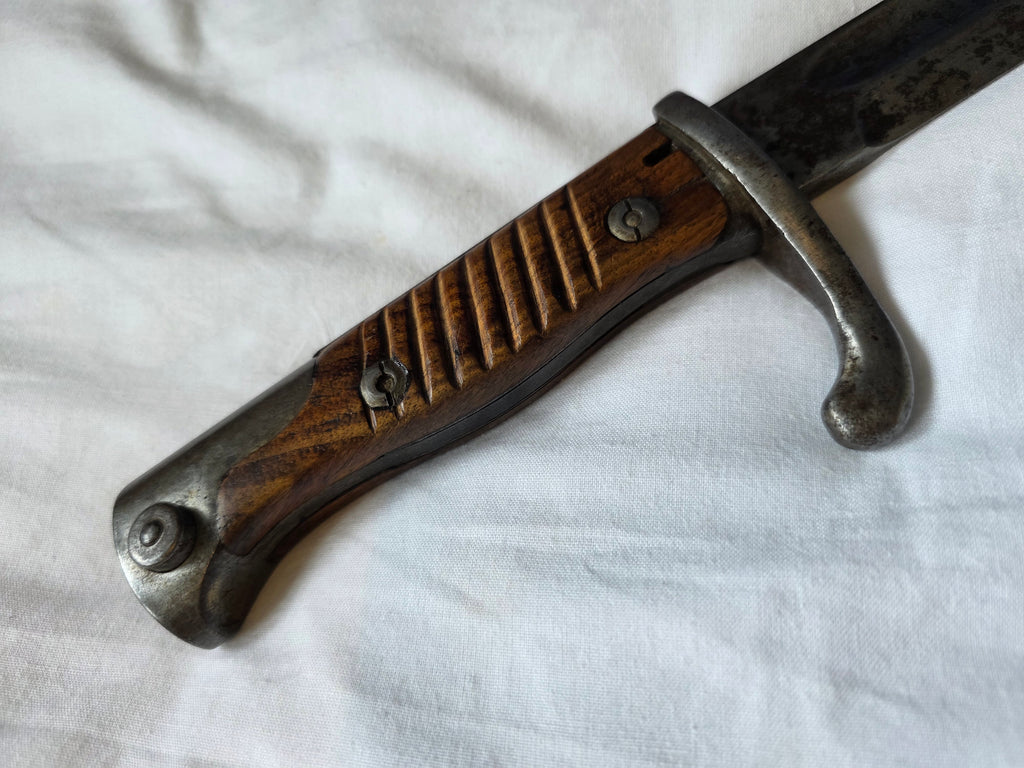 Imperial German Seitengewehr 98/05 n.A. Bayonet – Ernst Busch, Solingen – 1918
