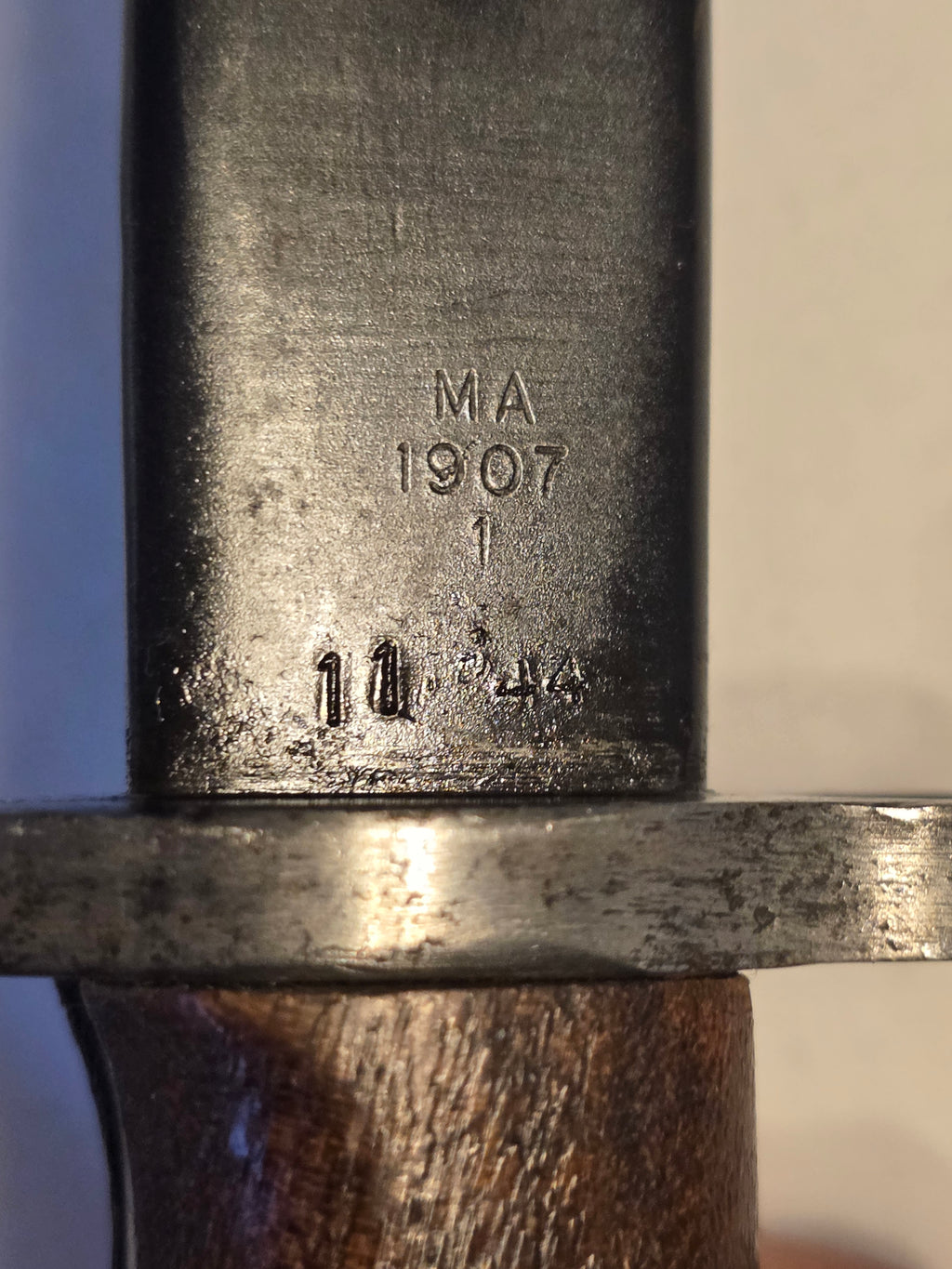 Australian Pattern 1907 Bayonet – MA 11/44 – Second World War